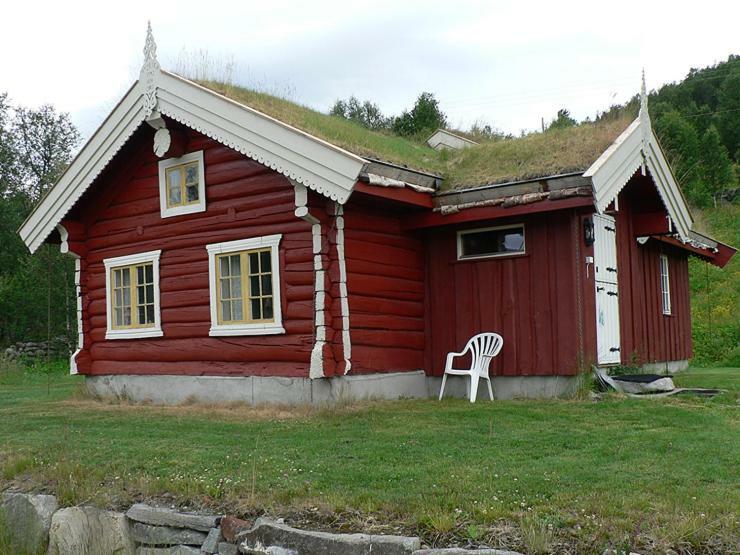 Gamlestugu Hytte Al Exteriér fotografie